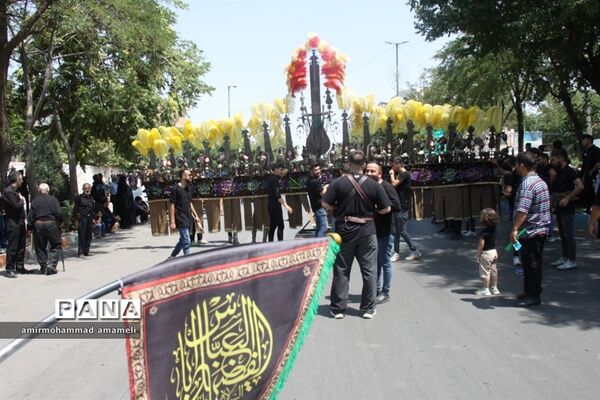 مراسم عزاداری عاشورای حسینی درشهرستان البرز