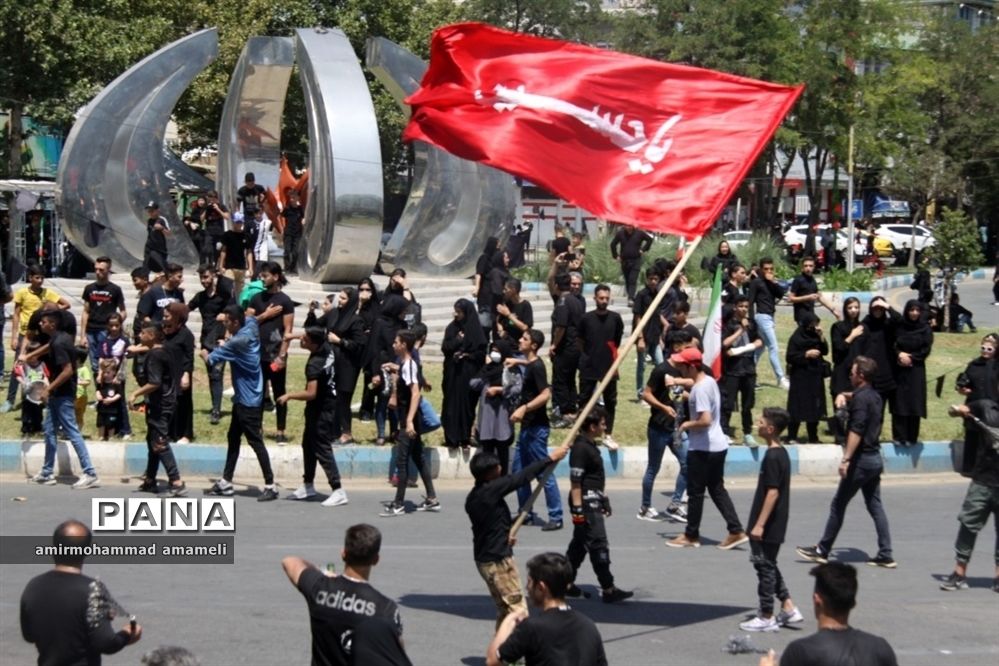 مراسم عزاداری عاشورای حسینی درشهرستان البرز