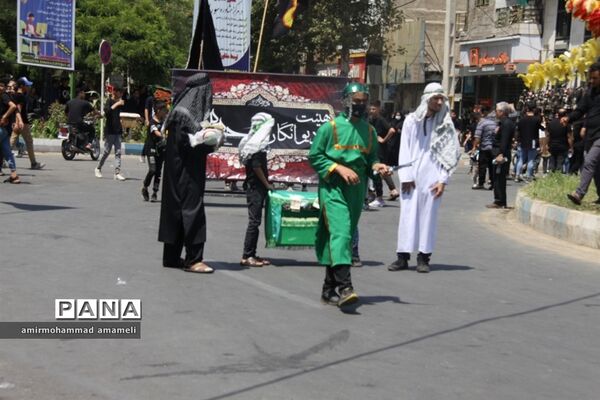 مراسم عزاداری عاشورای حسینی درشهرستان البرز
