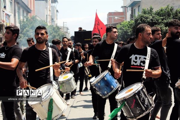 عزاداری عاشورای حسینی در گلوگاه