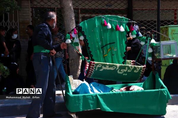 شور و حرارت عاشورا در آباده