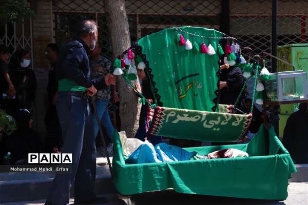 شور و حرارت عاشورا در آباده