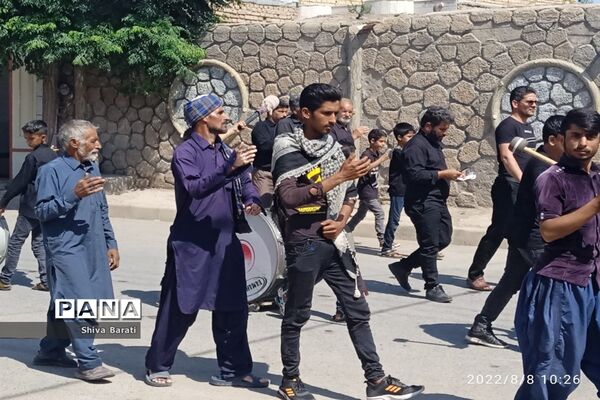 برگزاری مراسم سوگواری عاشورای حسینی در شهرستان کندر