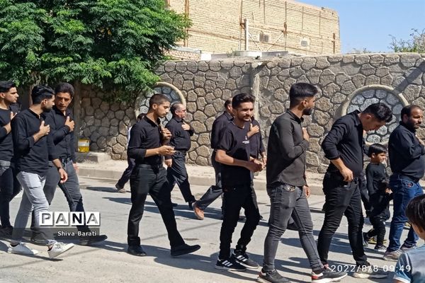 برگزاری مراسم سوگواری عاشورای حسینی در شهرستان کندر