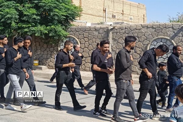 برگزاری مراسم سوگواری عاشورای حسینی در شهرستان کندر