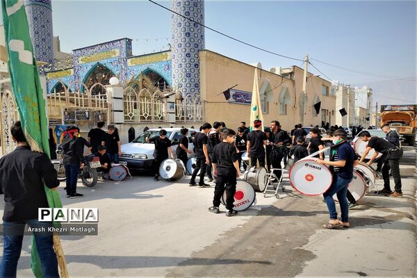مراسم عزاداری روز عاشورا در کازرون