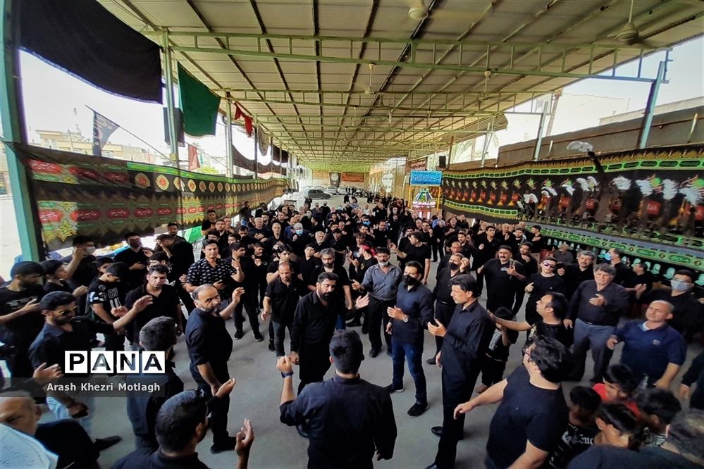 مراسم عزاداری روز عاشورا در کازرون