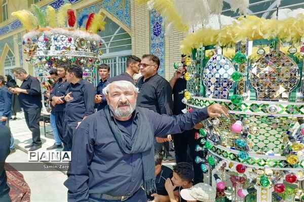 آیین عزاداری مردم شهر سورمق در سوگ امام حسین (ع)