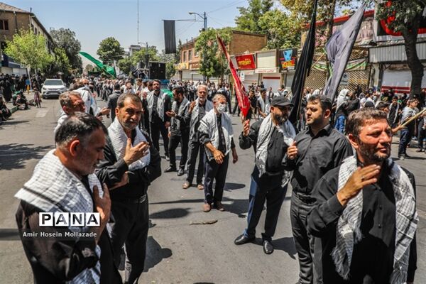 عزاداری مردم ارومیه در عاشورای حسینی