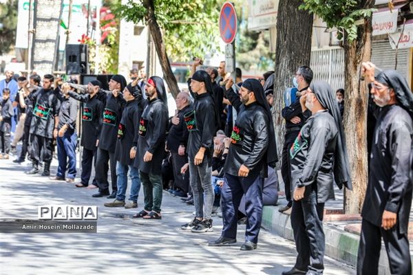 عزاداری مردم ارومیه در عاشورای حسینی