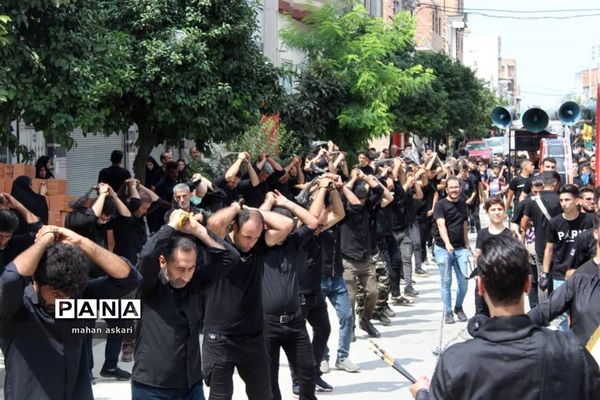 شور حسینی در گلوگاه