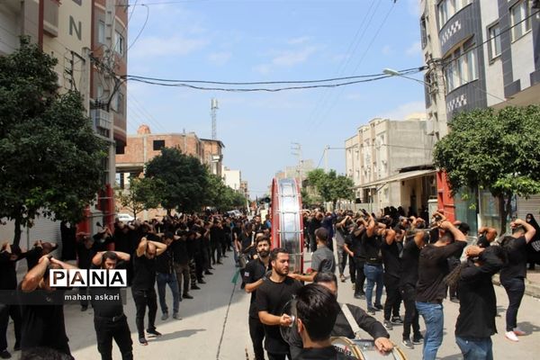 شور حسینی در گلوگاه