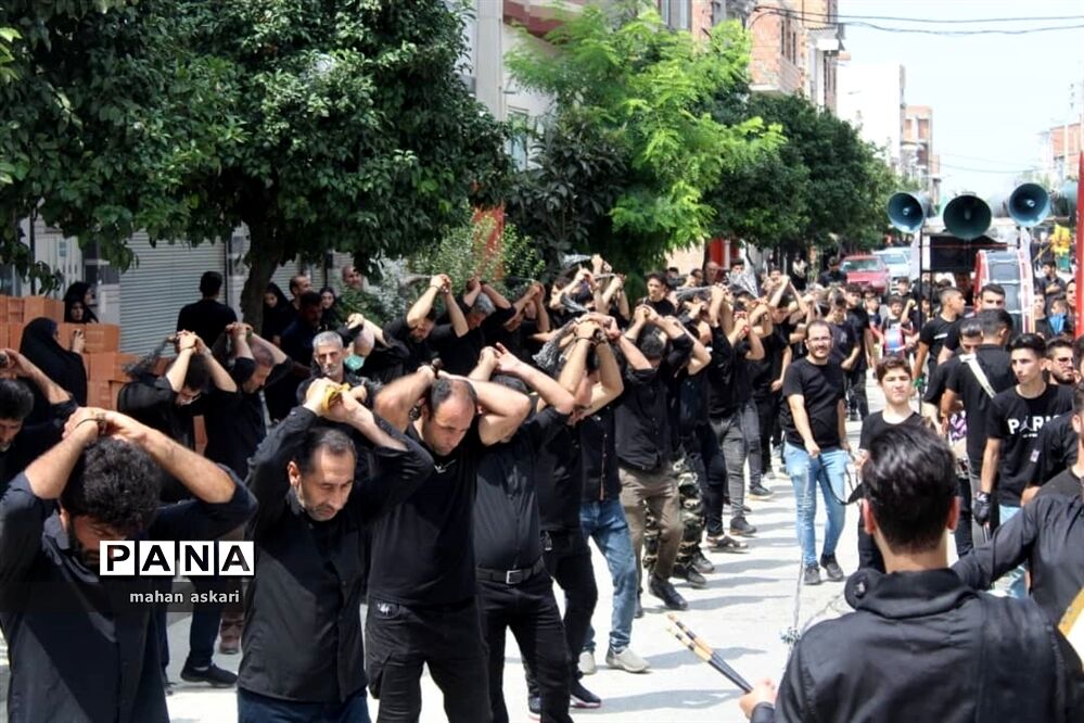 شور حسینی در گلوگاه