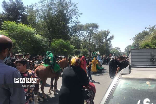 برپایی مراسم تعزیه‌خوانی عاشورای حسینی در شهرری