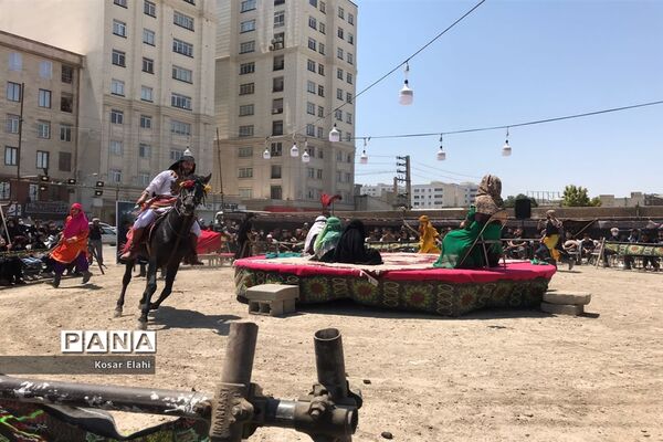 برپایی مراسم تعزیه‌خوانی عاشورای حسینی در شهرری
