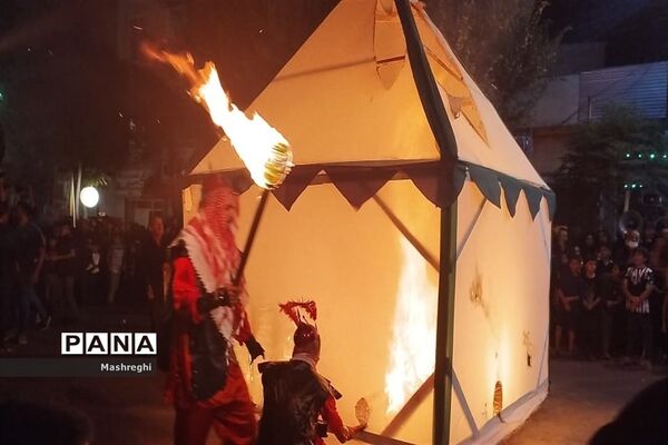 برگزاری مراسم شام غریبان در کاشان