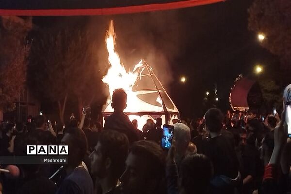برگزاری مراسم شام غریبان در کاشان