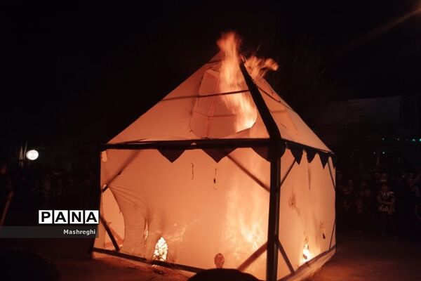 برگزاری مراسم شام غریبان در کاشان