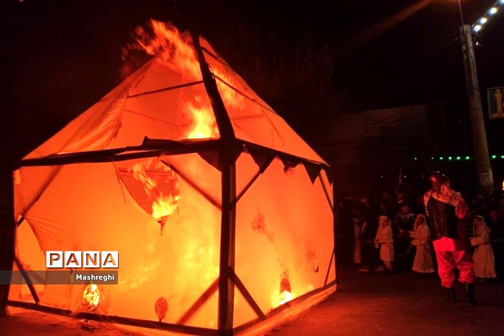 برگزاری مراسم شام غریبان در کاشان