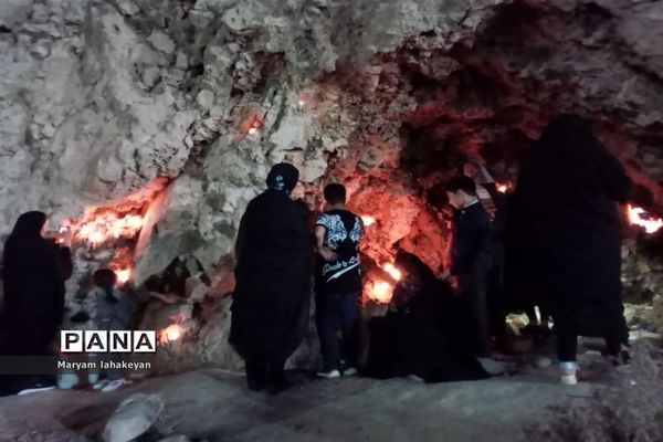 آیین شام غریبان شهیدان کربلا در امامزاده مختار (ع)  یاسوج