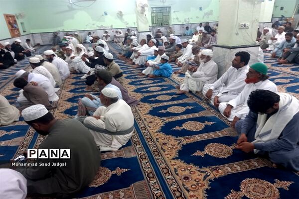 سوگواری اهل سنت چابهار در عزای سید الشهدا(ع)