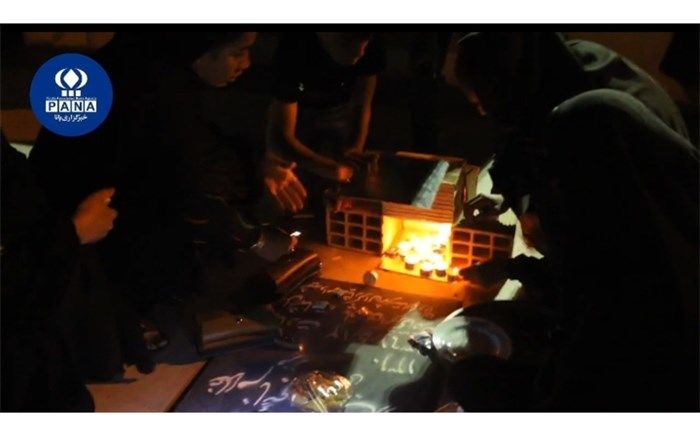 برگزاری آیین شام غریبان در شهرستان رودان/فیلم