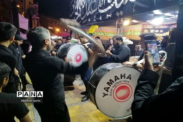 مراسم شام غریبان اباعبدالله الحسین در مشهد مقدس