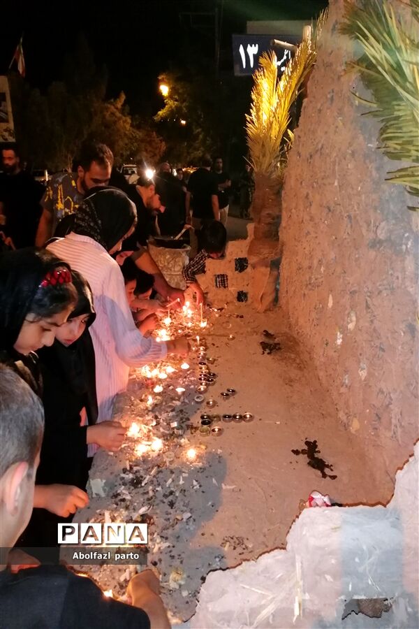 مراسم شام غریبان اباعبدالله الحسین در مشهد مقدس