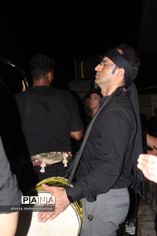 مراسم شام غریبان امام حسین در گلوگاه