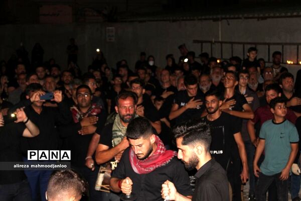 مراسم شام غریبان امام حسین در گلوگاه