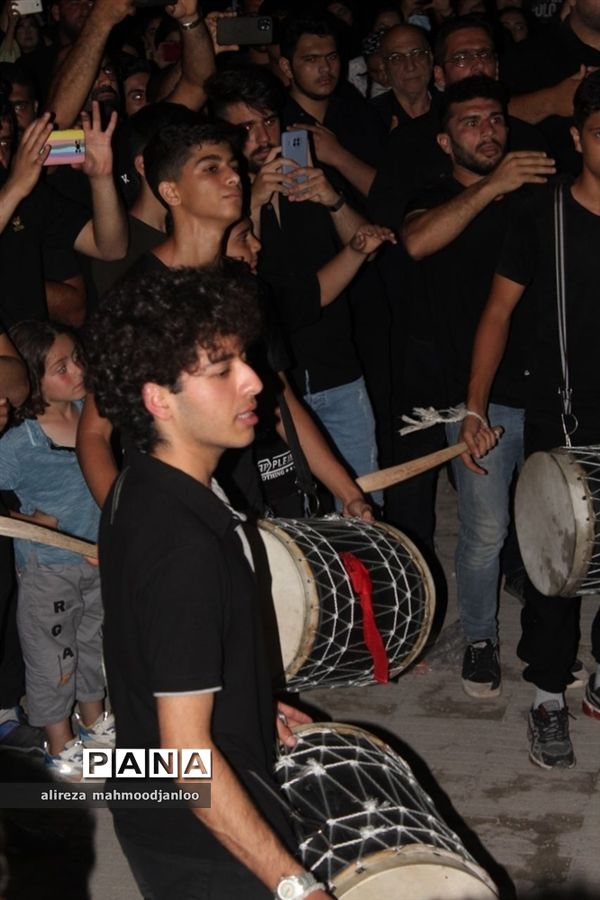 مراسم شام غریبان امام حسین در گلوگاه