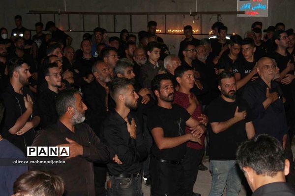 مراسم شام غریبان امام حسین در گلوگاه