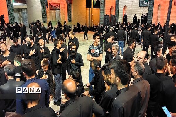 مراسم شام غریبان در بافران
