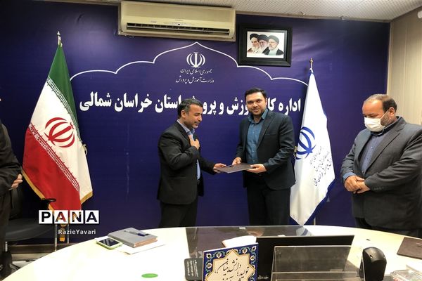 مراسم تودیع و‌معارفه سرپرست سازمان دانش‌آموزی استان