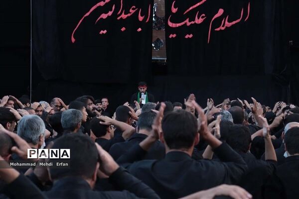 آیین خیمه‌سوزان و شام غریبان درآباده
