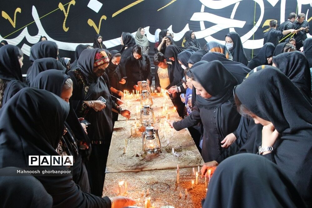 مراسم شام غریبان امام حسین علیه السلام