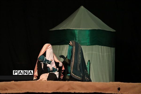 برگزاری اجرای تعزیه شام غریبان دردولت‌آباد کرج