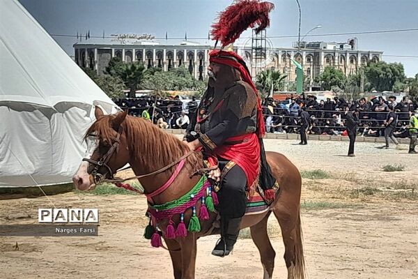 آئین تعزیه‌خوانی و آتش‌زدن خیمه‌ها در قم