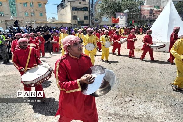 آئین تعزیه‌خوانی و آتش‌زدن خیمه‌ها در قم