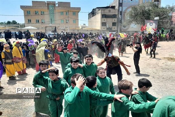 آئین تعزیه‌خوانی و آتش‌زدن خیمه‌ها در قم