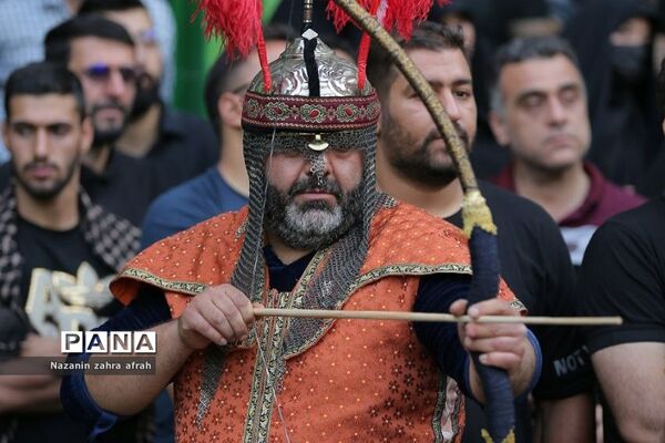 مراسم تعزیه‌خوانی در رینه لاریجان