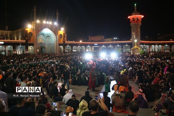 کاروان نمادین اسرای کربلا در قم