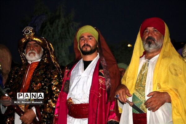 کاروان نمادین اسرای کربلا در قم