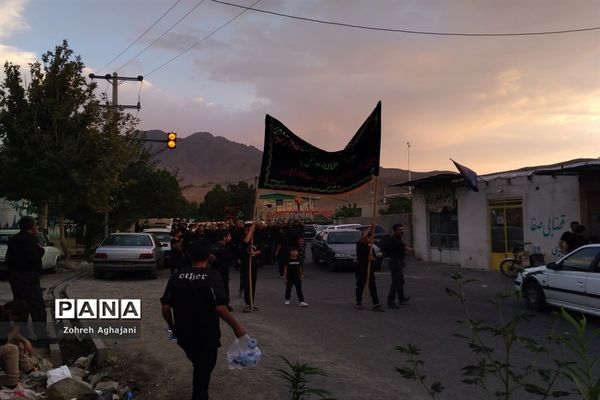 عزاداری مردم روستای بیدهند قم در ایام محرم