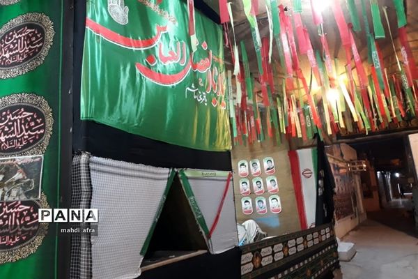 برپایی نمایشگاه مدافع مظلومان حاج قاسم سلیمانی در مسجد امام حسن مجتبی (ع)بهبهان