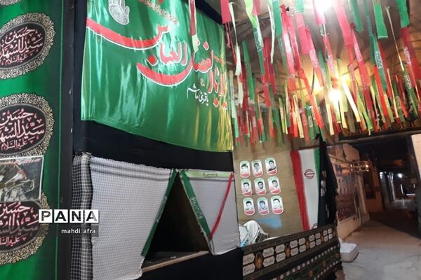 برپایی نمایشگاه مدافع مظلومان حاج قاسم سلیمانی در مسجد امام حسن مجتبی (ع)بهبهان