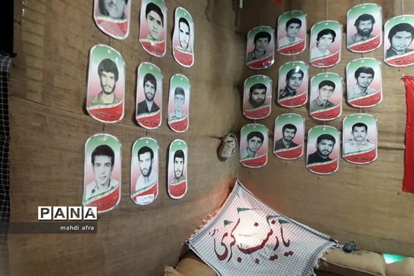 برپایی نمایشگاه مدافع مظلومان حاج قاسم سلیمانی در مسجد امام حسن مجتبی (ع)بهبهان