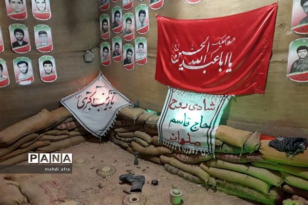 برپایی نمایشگاه مدافع مظلومان حاج قاسم سلیمانی در مسجد امام حسن مجتبی (ع)بهبهان