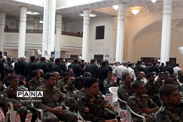 آیین گرامیداشت سردار شهید حاج عبدالله اسکندری در حرم شاهچراغ(ع)