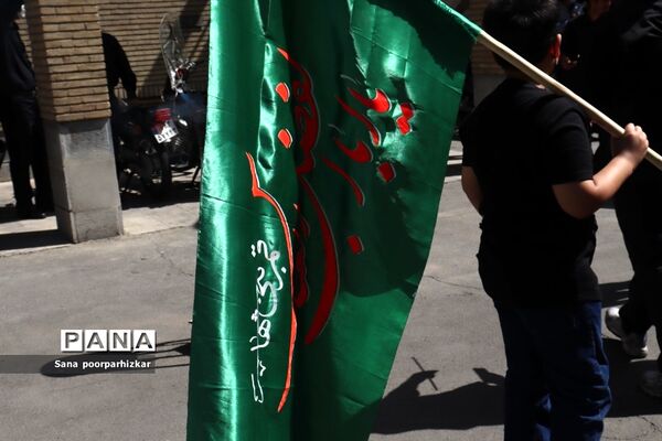 عزاداری نوجوانان عاشورایی هیات شهید حاج قاسم سلیمانی منطقه ۱۱